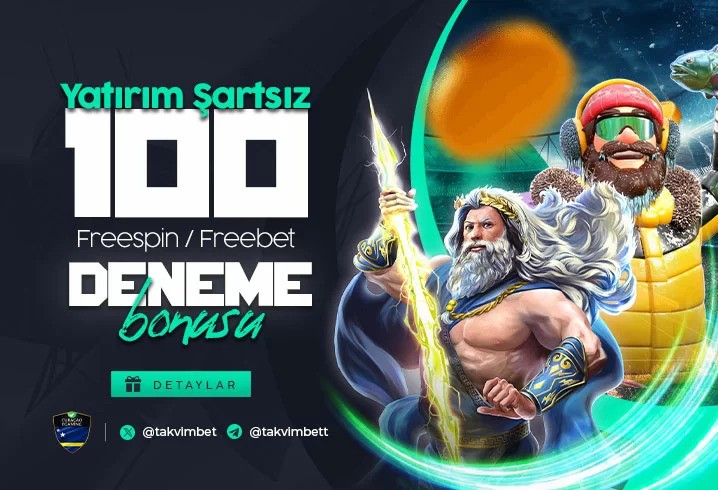 Yatrm ve evrim artsz 100 Freespin ya da 100 Freebet